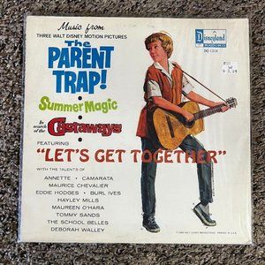 Disneyland Record The Parent Trap Let's Get Together LP